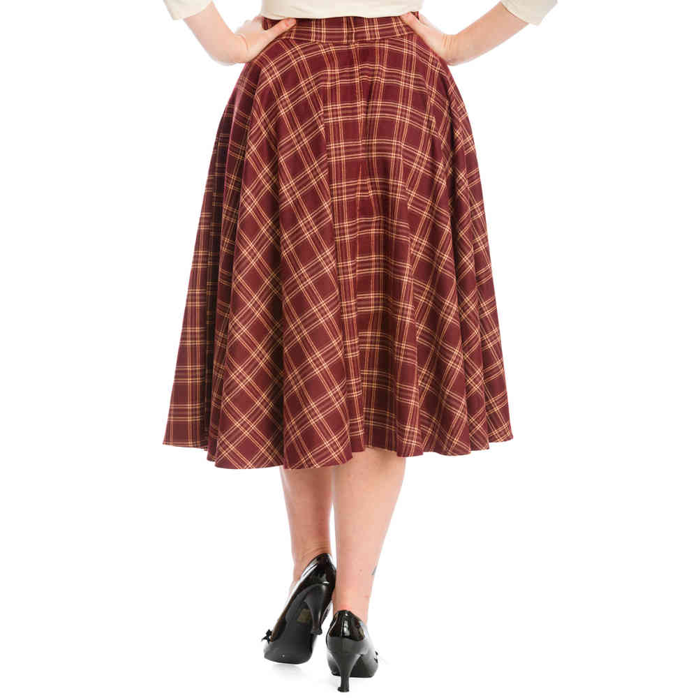 Dancing Days - ADORE HER Skirt - Burgundy